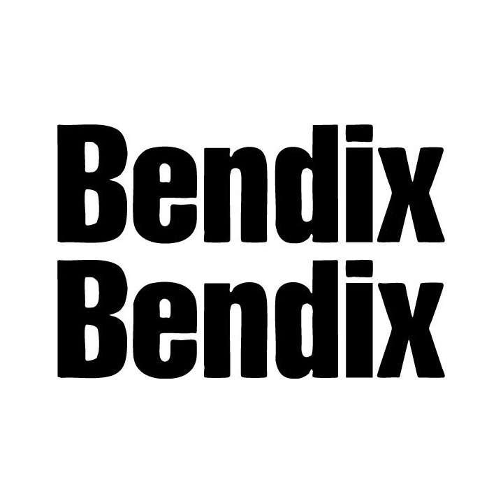 Buy Bendix Brakes S Vinl Car Graphics Decal Sticker Online