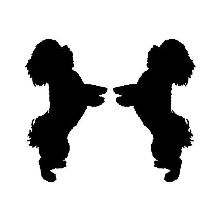 Buy Bichon Frise Dog 2 Sticker Online