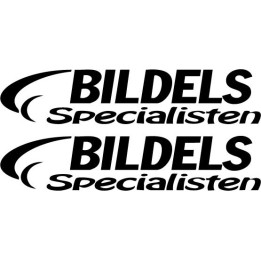 Buy Bildels Specialisten S Decal Sticker Online