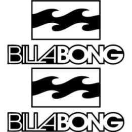 Buy Billabong Reverse Vinyl Decal Sticker Online