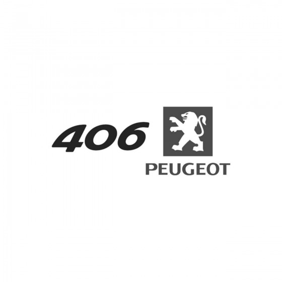 Peugeot 406 Logo Vinyl...