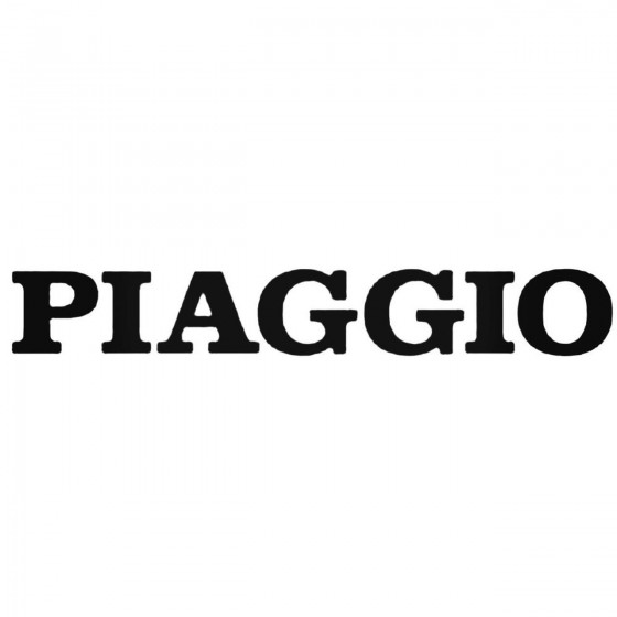 Piaggio Logo Decal Sticker 1