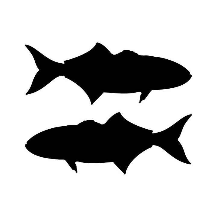 Bluefish Stickers – Saltwater Fishing Decals (2-Pack)