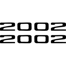Buy Bmw 2002 Decal Sticker Online