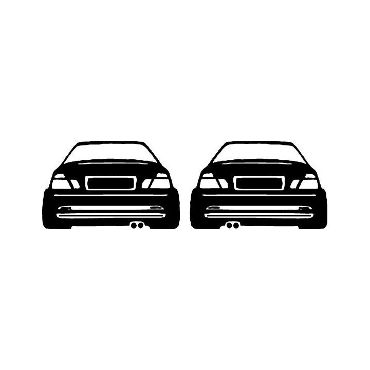 Buy Bmw 3 Decal Sticker Online