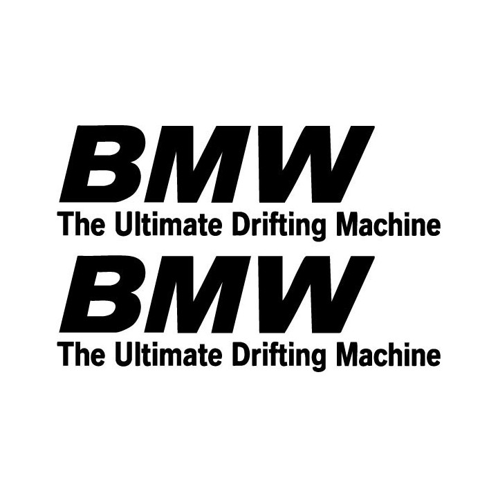 Buy Bmw Drifting Decal Sticker Online