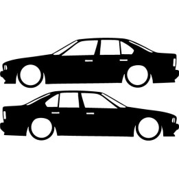 Buy Bmw E34 Low Decal Sticker Online