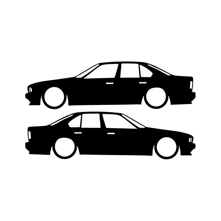 Buy Bmw E34 Low Decal Sticker Online