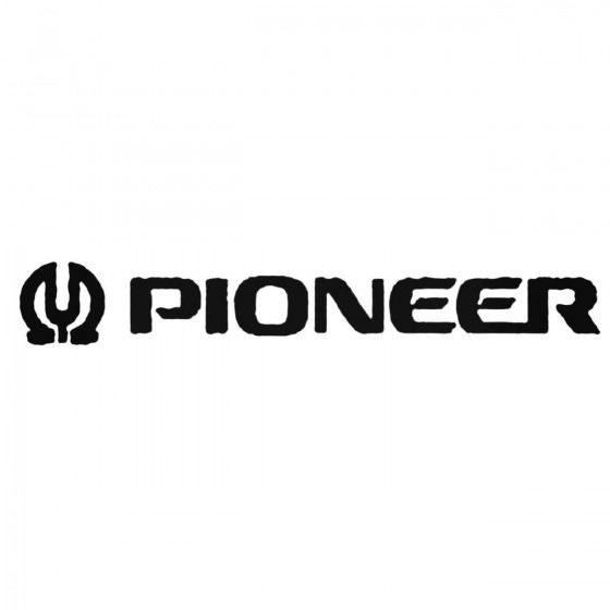 Pioneer Audio V1 Decal Sticker