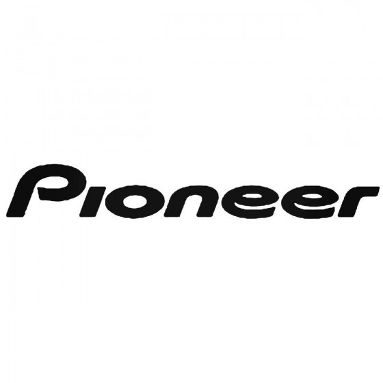 Pioneer Logo 1 Vinyl Decal...