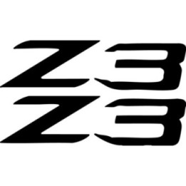 BMW Z3 Stickers – M Roadster M Coupe Vinyl Decals (2-Pack)