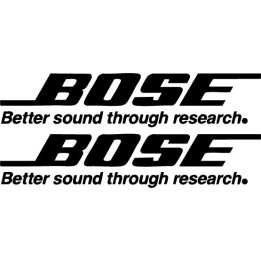 Buy Bose Audio Systems Logo Sticker Online