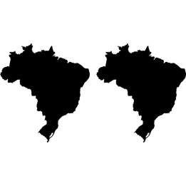 Buy Brazil Brasil Country State Decal Sticker Online