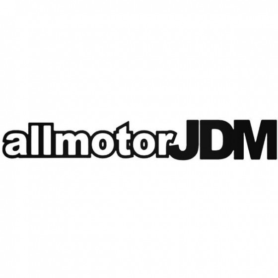 Allmotor Jdm Decal
