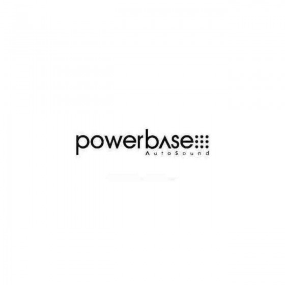 Powerbase Audio Set Decal...