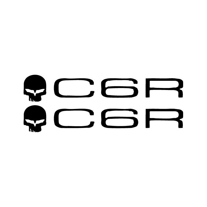 Buy C6r S 02 Pair Decal Sticker Online