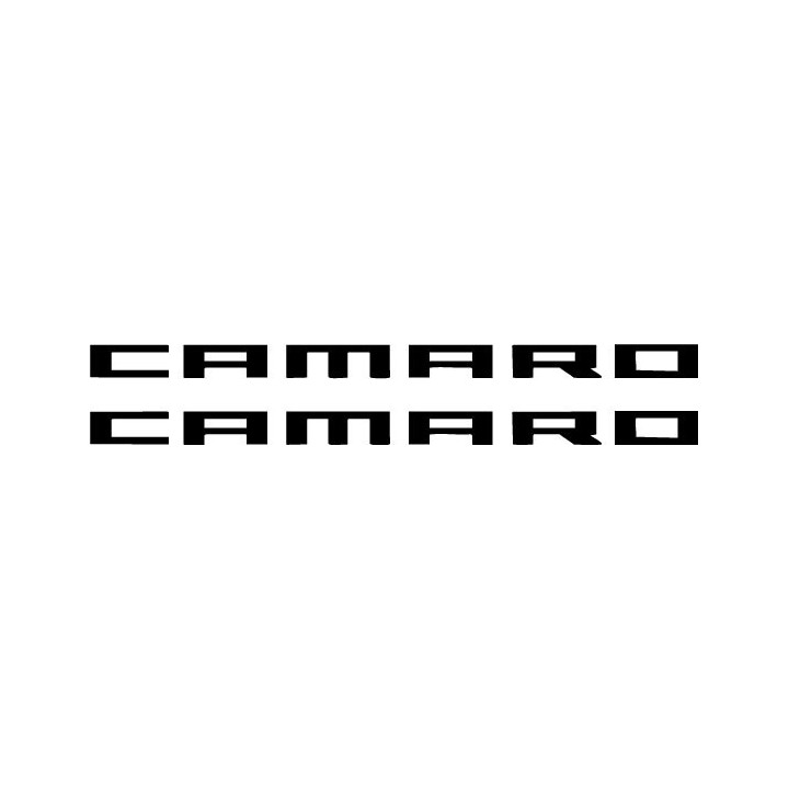 Buy Camaro Block Text Logo Sticker Online