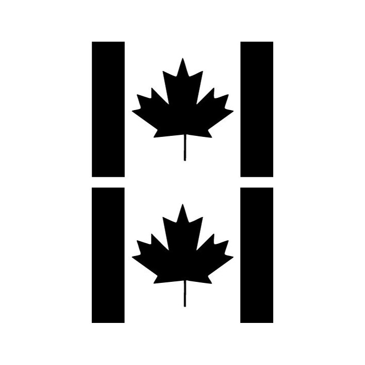 Buy Canadian Flag Maple Leaf Sticker Online