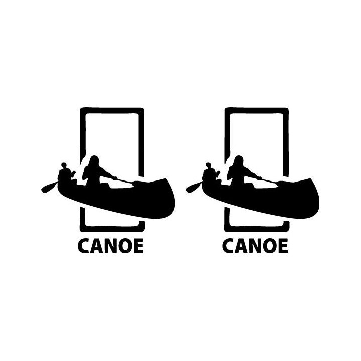 Buy Canoe Decal Sticker Online