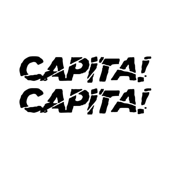 Buy Capita Defenders Of Awesome Text Decal Sticker Online