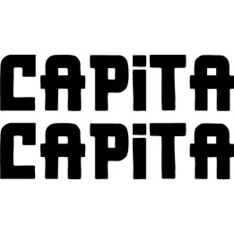 Buy Capita Text Decal Sticker Online