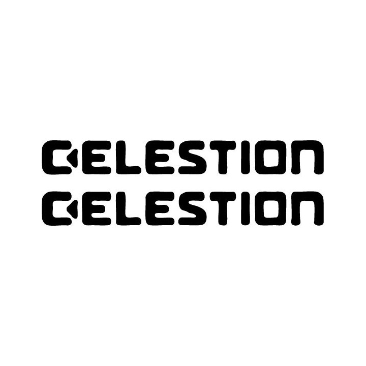 Celestion Stickers – Guitar Speaker Cabinet Decals (2-Pack)