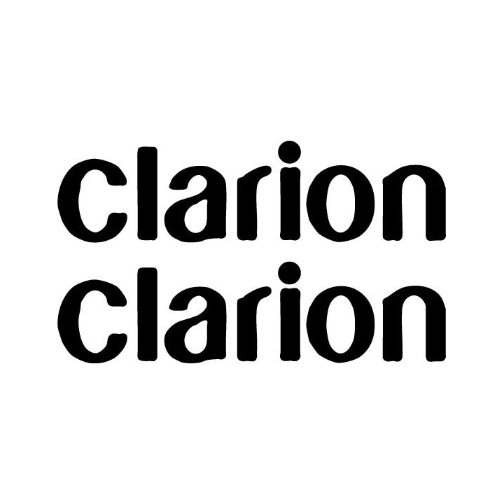Buy Car Audio Logos Clairon Style 2 Decal Online