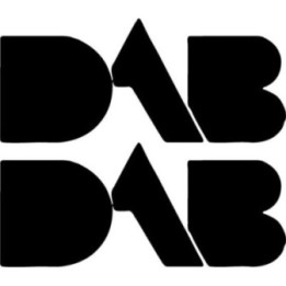 DAB Digital Radio Stickers – DAB+ Decals (2-Pack)