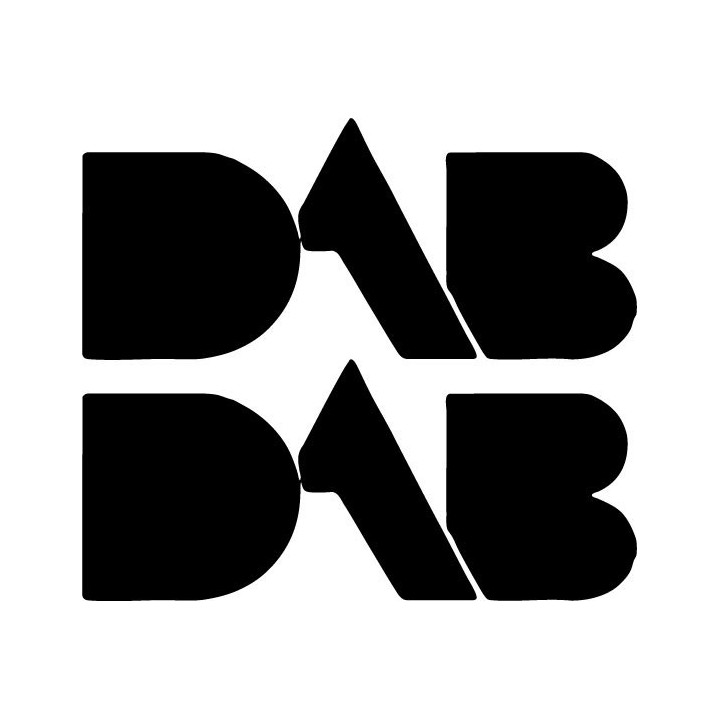 DAB Digital Radio Stickers – DAB+ Decals (2-Pack)
