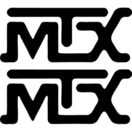 MTX Audio Stickers – Subwoofer Car Audio Decals (2-Pack)