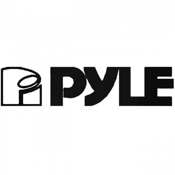 Pyle Audio Vinyl Decal