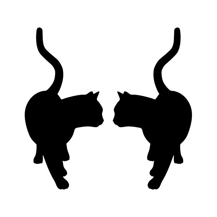 Buy Cat Decal Sticker Online