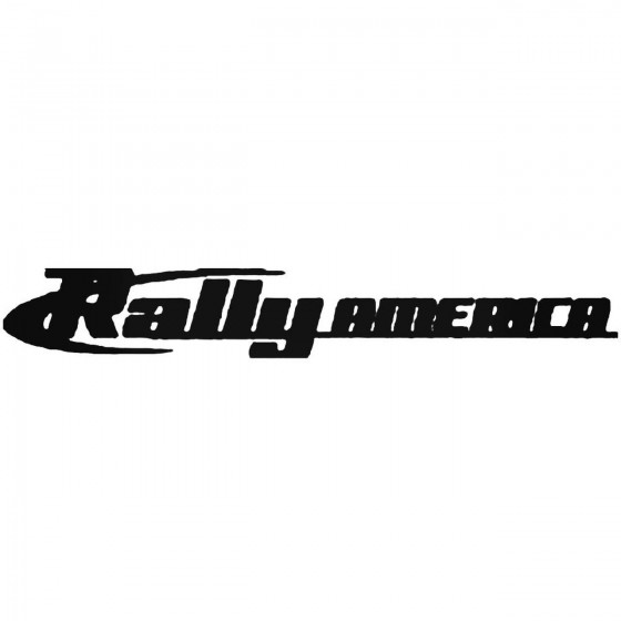 Rally America Vinyl Decal