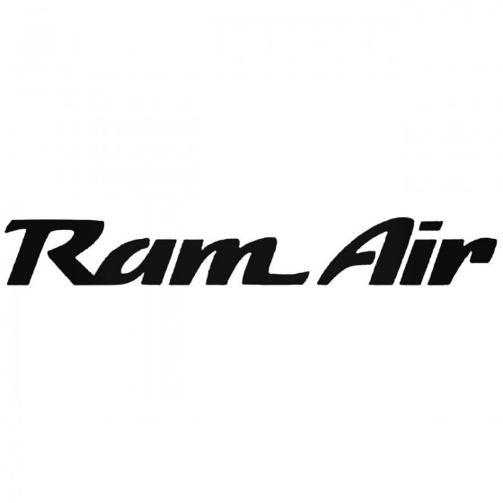 Ram Air Graphic Decal Sticker