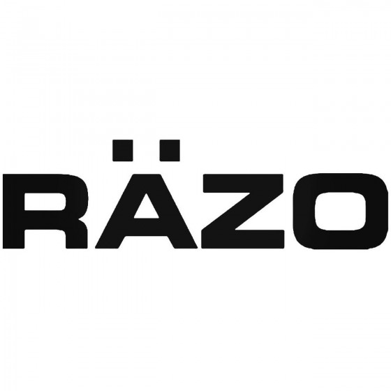 Razo Vinyl Decal Sticker