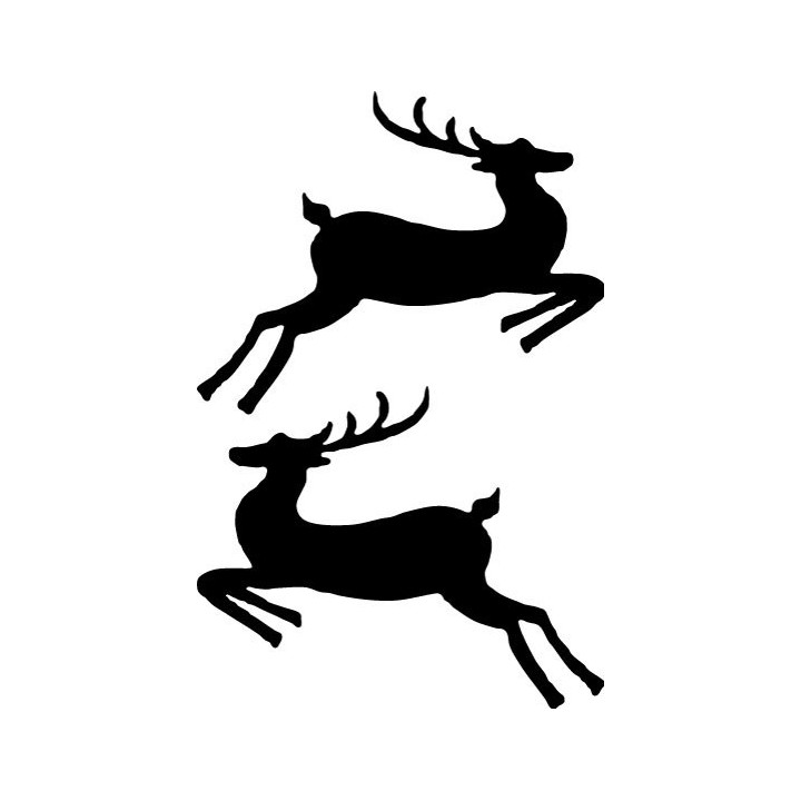 Buy Celtic Deer Beth Birch Decal Sticker Online