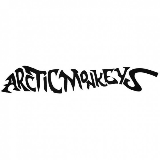 Arctic Monkeys 3 Decal Sticker
