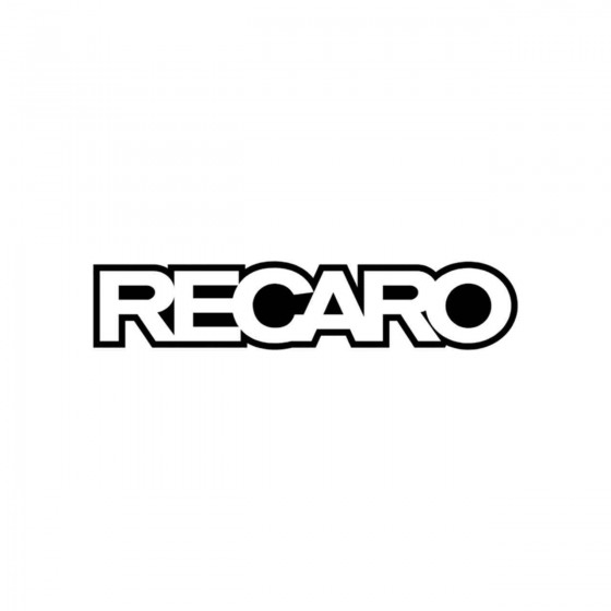 Recaro Contour Vinyl Decal...