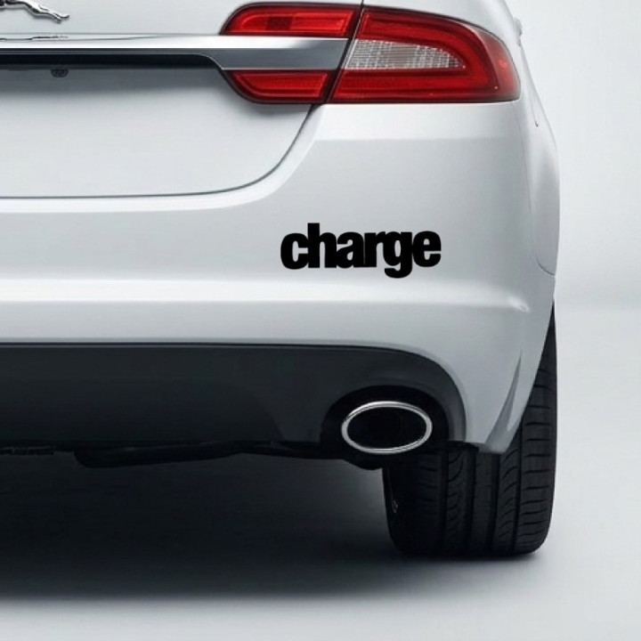 Charge Bikes Stickers – Urban Cycling Frame Vinyl Decals (2-Pack)