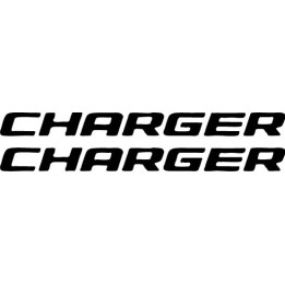 Buy Charger Decal Sticker Online