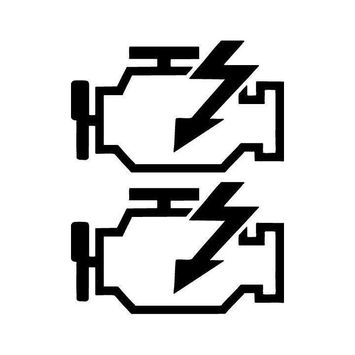 Buy Check Engine Jdm Decal Sticker Online