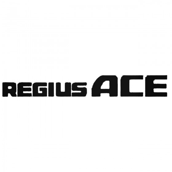 Regius Ace Decal Sticker