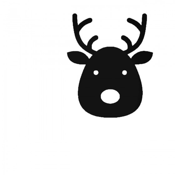 Reindeer Noel Decal Sticker