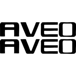 Buy Chevrolet Aveo 1 Decal Sticker 1 Online