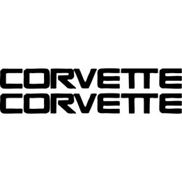 Buy Chevrolet Corvette Decal Sticker Online