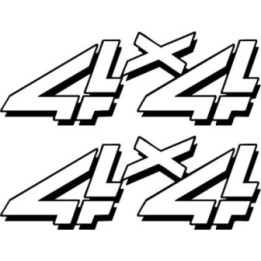 Buy Chevrolet Silverado 4x4 Vinyl Decal Sticker Online