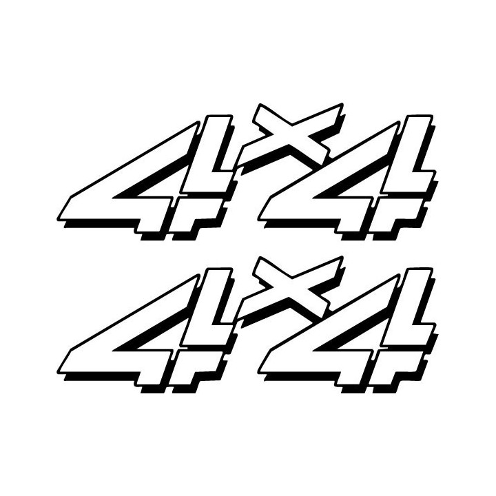 Buy Chevrolet Silverado 4x4 Vinyl Decal Sticker Online