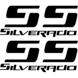 Buy Chevrolet Silverado Ss Vinyl Decal Sticker Online