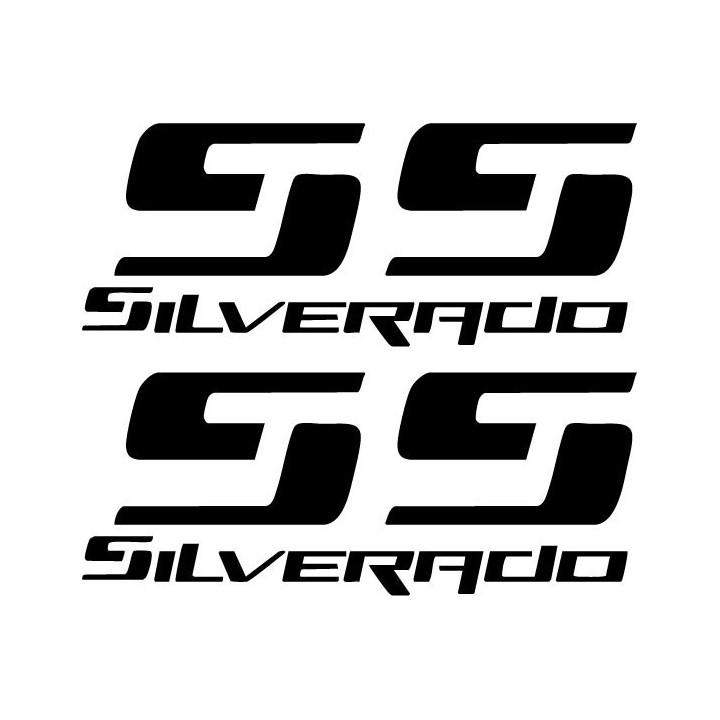 Buy Chevrolet Silverado Ss Vinyl Decal Sticker Online