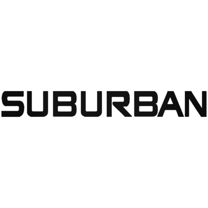 Buy Chevy Suburban Sticker Online